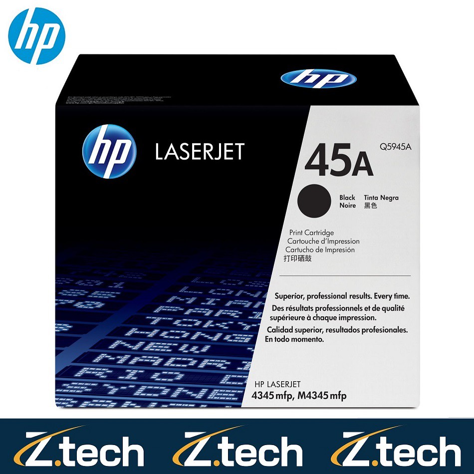 6 Toner Compatibili Alta Resa Q5945A – Per HP 4345 E M4345 – Nero
