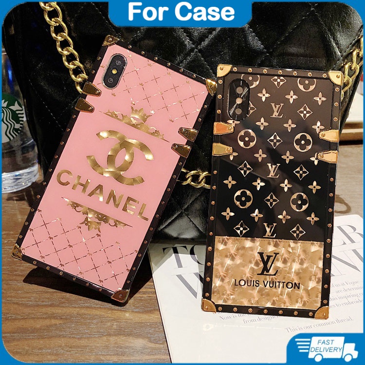 LuxurySquare VIVO Y20 Y12S Y11S Y17 Y15 Y12 Y11 Y3 Y9S S1Pro Y5S Y19 Y50 Y30 Y95 Y91 Y93 Y91C V9 Casing Cover Phone Case