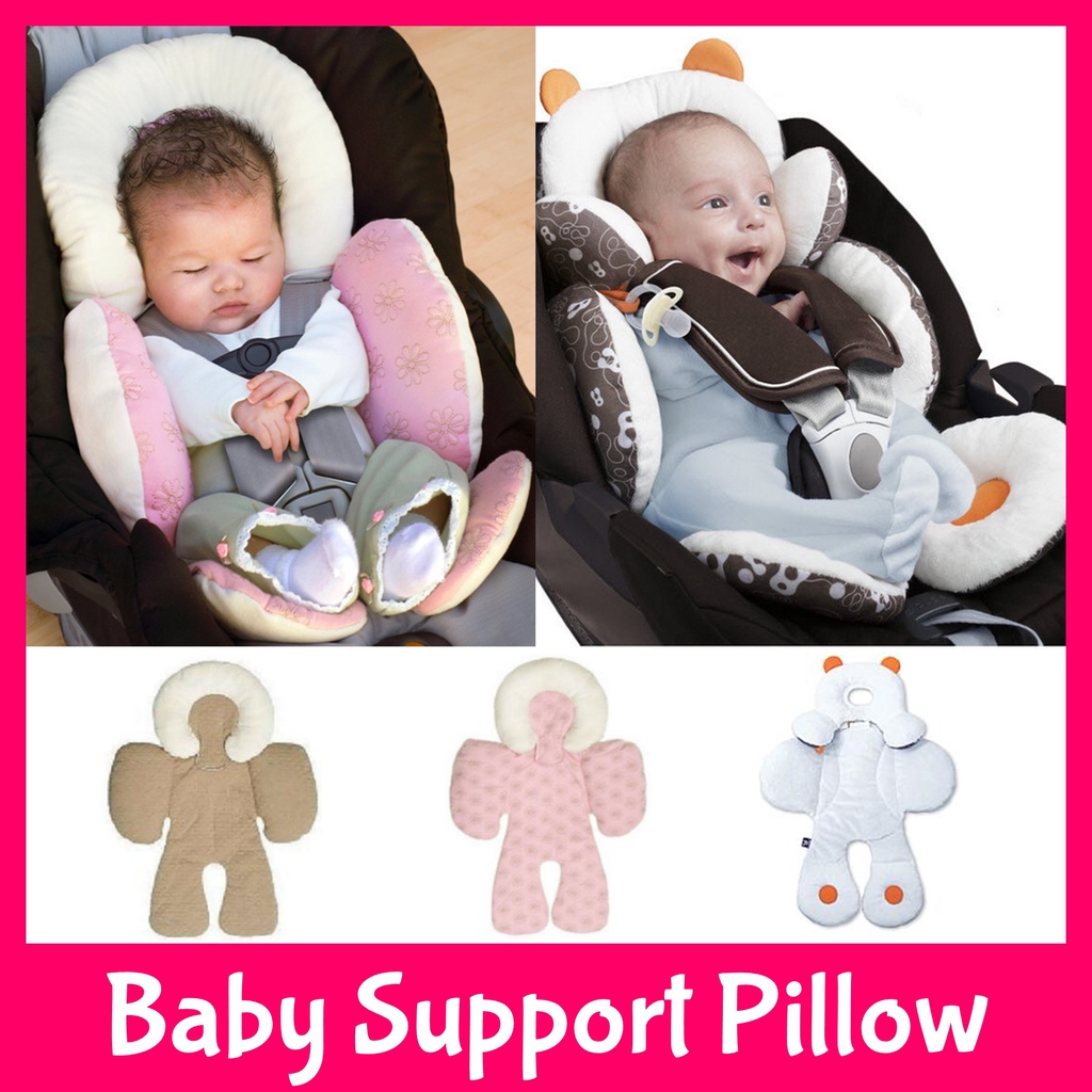 JJ Cole Comfort Total Body Support Pillow for Babies Ideal for Car Seats Strollers Rockers Shopee Singapore