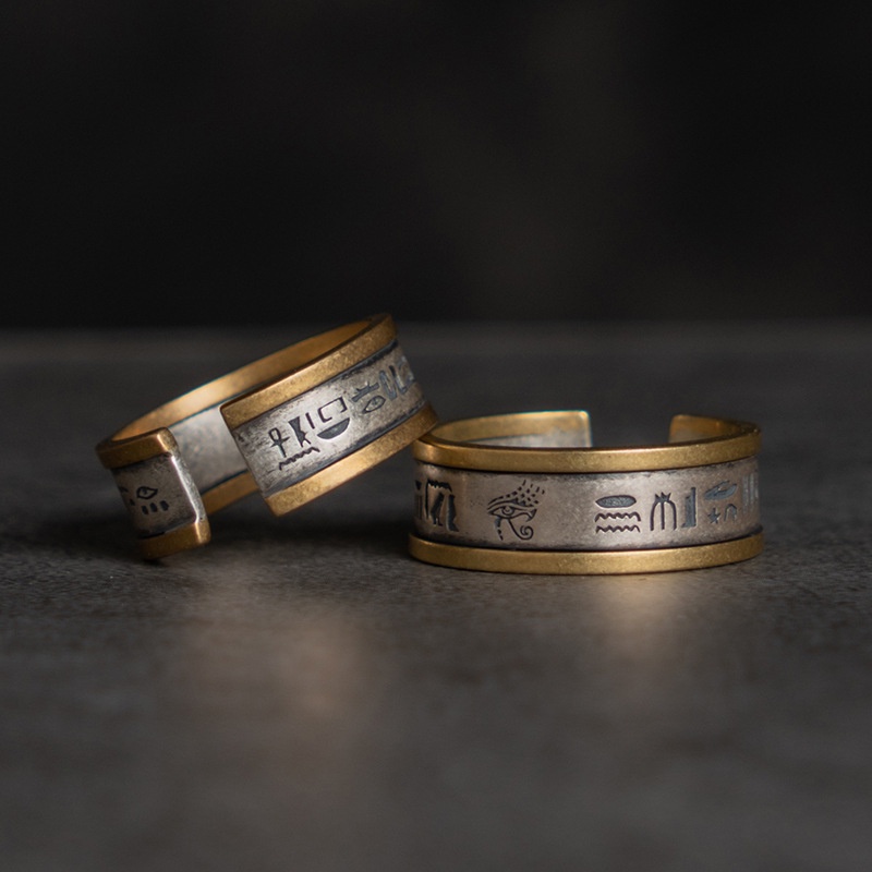 Adjustable wedding deals rings mens