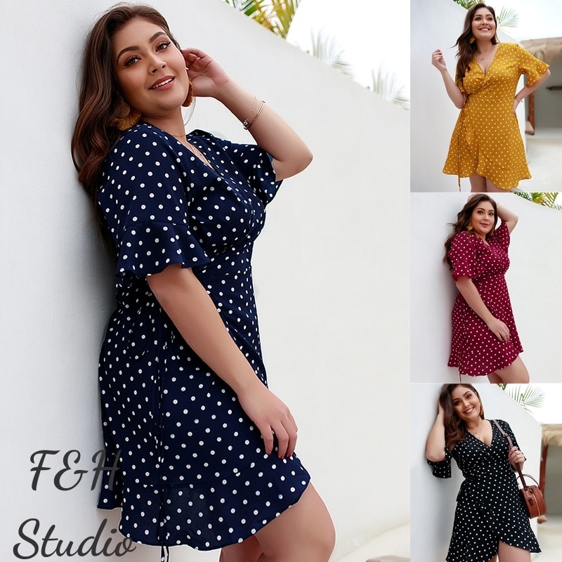 Polka dot dress pakistani on sale 2019