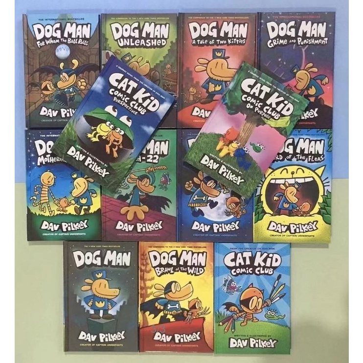 Dogman 14 books (Matt paper) Shopee Singapore