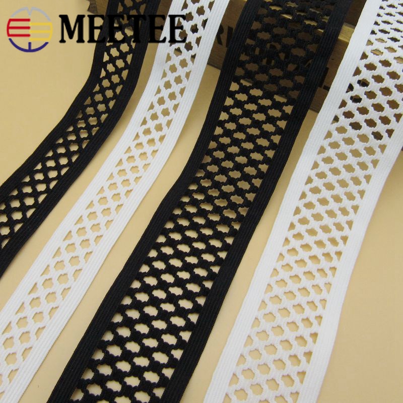 3Meters Mesh Spandex Elastic Band Soft Skin Stretching Elastic Webbing ...