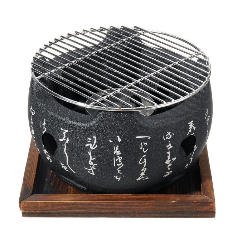 Hibachi Grill bbq Korean Japanese Mini Ceramic Mini Grill BBQs Table Grill Yakitori Yakiniku Barbecue Charcoal Grill Shopee Singapore