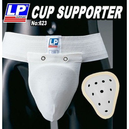 LP 623 Athletic Support with CUP BOX Groin Briefs Jock Strap Sports  Underwear 