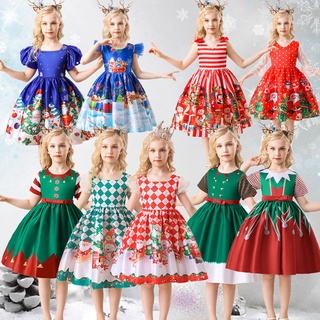 Girls size sale 7 christmas dress