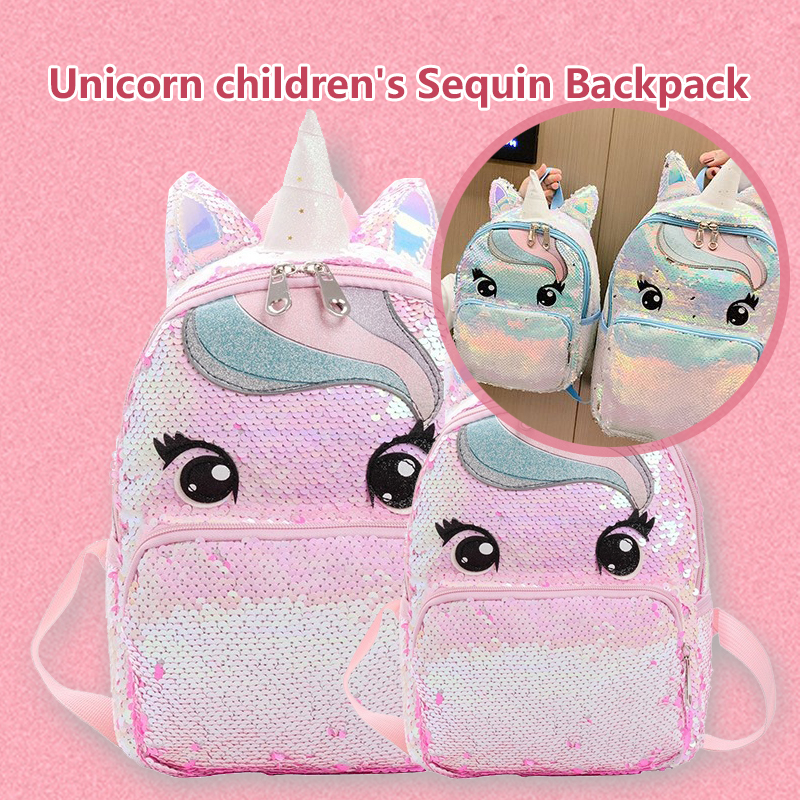 Glitter on sale unicorn bag