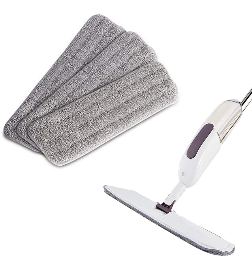 2 Pcs Mop Replacement Cleaning Pads, Microfibre Spray Reveal Mop Refill ...