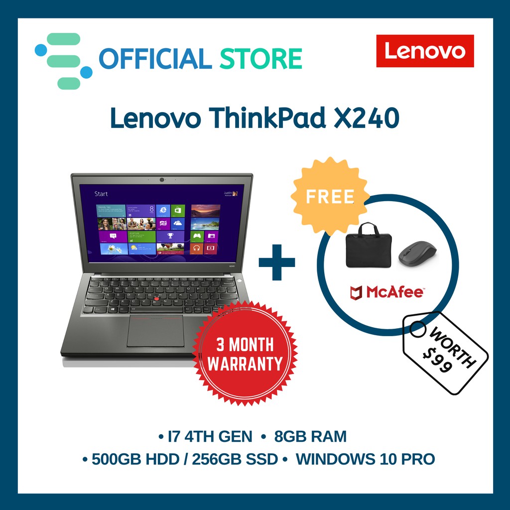 [Refurbished] Lenovo ThinkPad X240 | 12.5