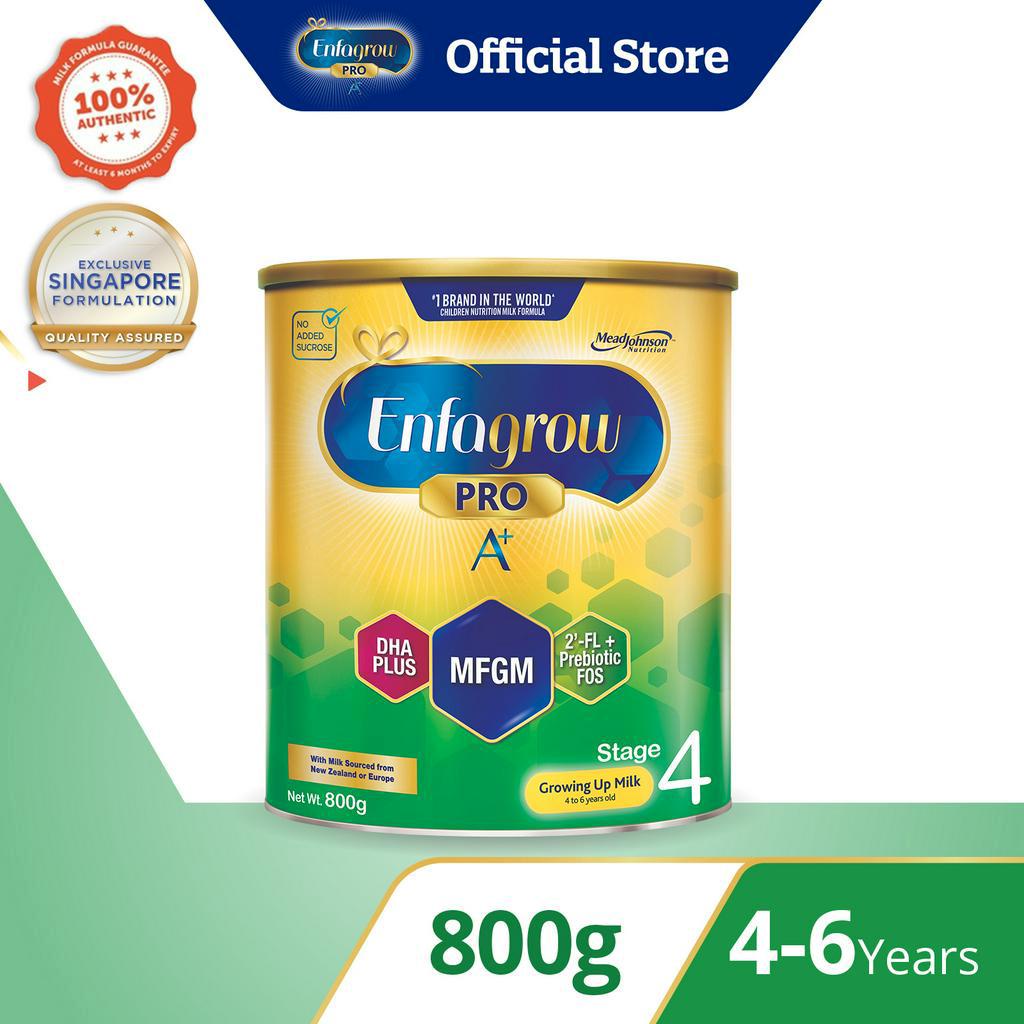 Enfagrow Pro A+ Stage 4 Milk Powder Formula for Children DHA+ (4-6Y ...
