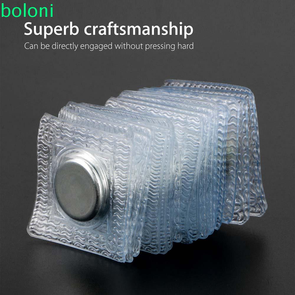 [READY STOCK] 10/13/15/18/20mm Buttons DIY Sewing Tools Magnetic Snap 20 Pairs Strong Magnetic Clothing Hidden Handbag Fastener Needlework