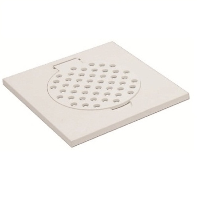 Malaysia] Techplas 6x6 inch PVC toilet floor trap grating plastic
