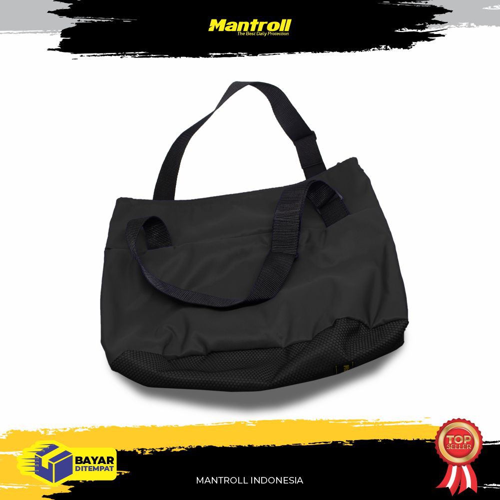 Mantroll Cover Helm - Cover Helm Full Outdoor 2 Lapis Waterproof Daun Talas - Gambar 4