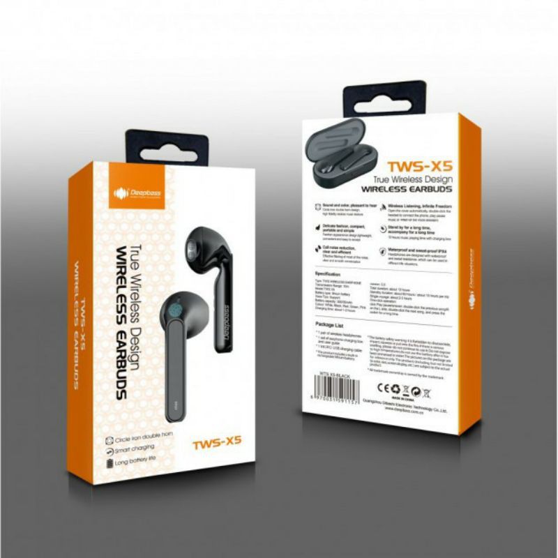 Deep bass true wireless earbuds outlet