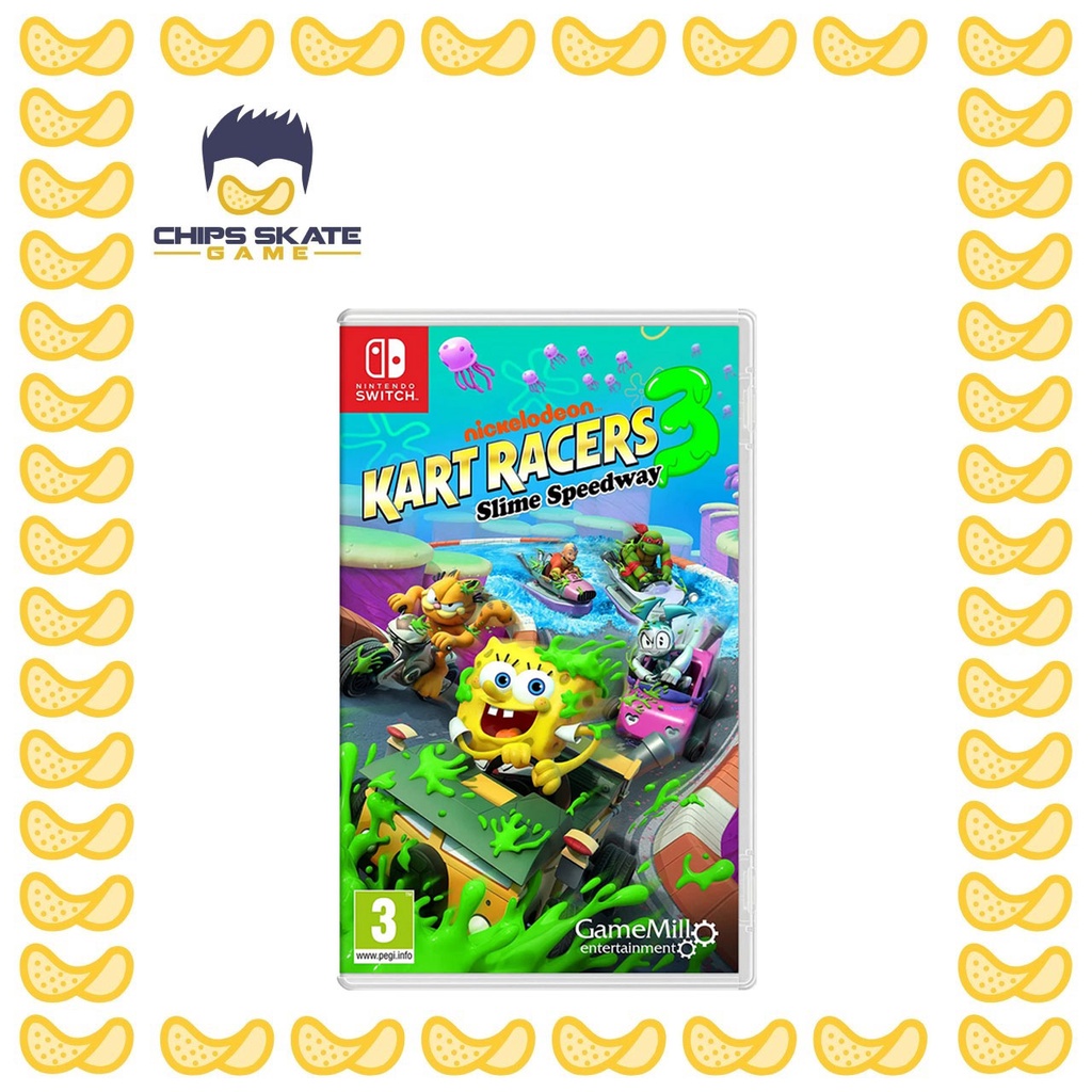 Nintendo Switch Nickelodeon Kart Racers 3: Slime Speedway | Shopee