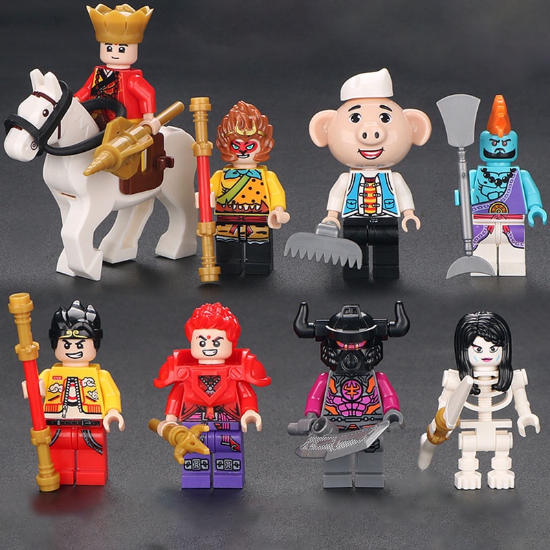Journey to the West Sun Wukong Building Blocks Toys For Children Minifigures Birthday Gift