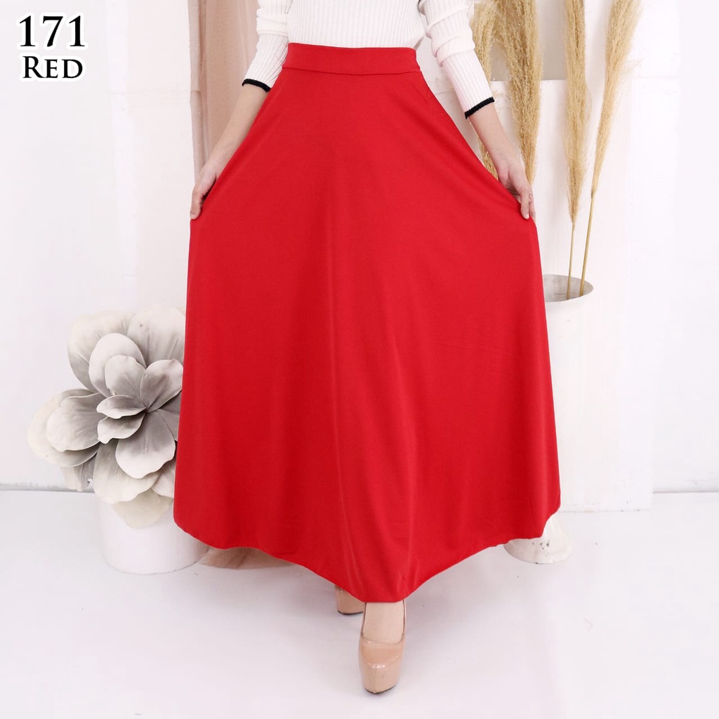 171sleeve Long Umbrella Skirt/PREMIUM Women's Wide Skirt Shopee