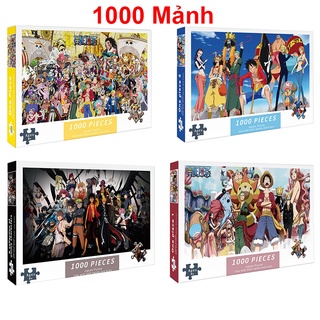 Puzzle 1000 Pcs Jigsaw 70*50cm Japanese Anime One Piece Demon