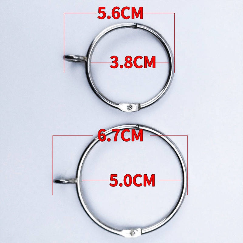 * Openable Curtain Ring * Shower Curtain Rings Metal curtain hanging ...