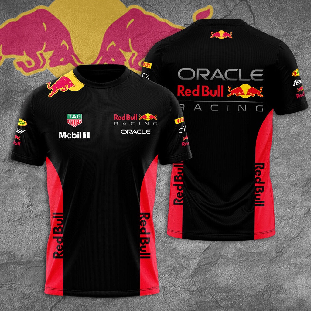 Red Bull Racing T-Shirt 2022, Red Bull F1, Formula 1, Tag Heuer Mobil 1 ...