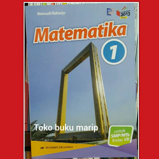Junior High School/mts Mathematics Textbook Class 1 Curriculum 2013 ...