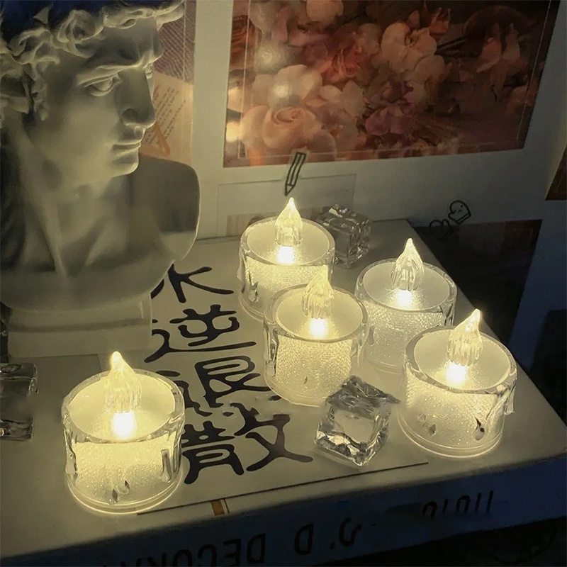 LED Candle Light Mini Night Light Flameless Birthday Candles Lights