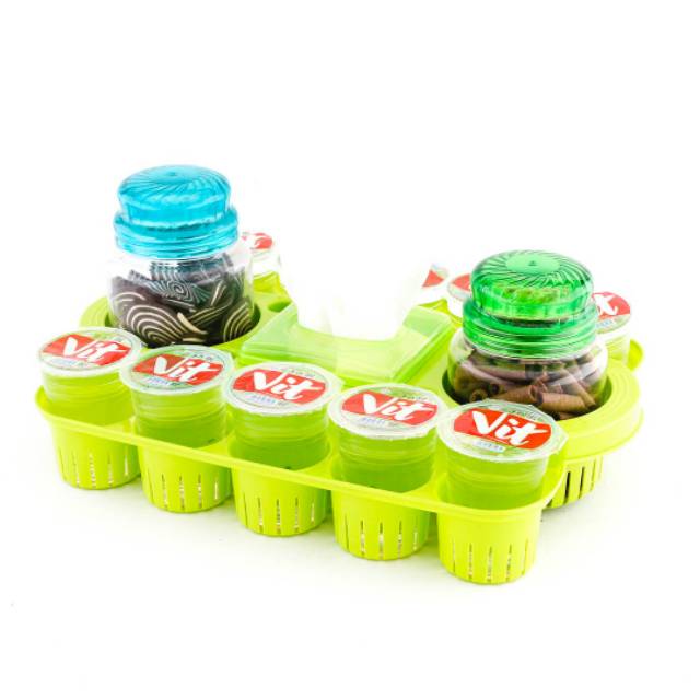 Treasure water Snack serving set | Shopee Singapore