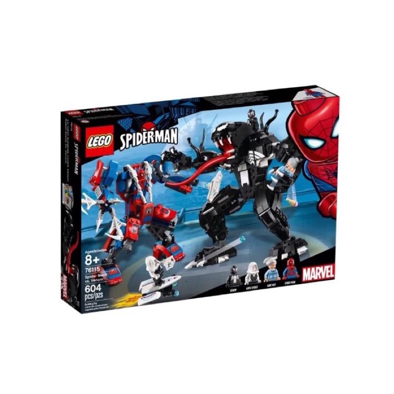 2 x LEGO Spider Man Jet vs. Venom Mech 76150 Spider Mech vs