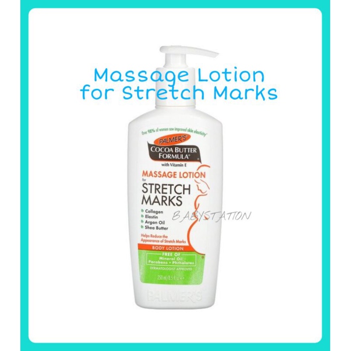 Palmer's Cocoa Butter Formula, Body Lotion, Massage Lotion for Stretch