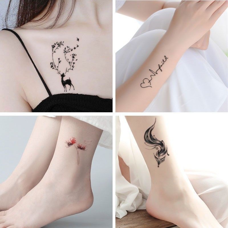 Temporary tattoo stickers (random delivery 1 piece) | Shopee Singapore
