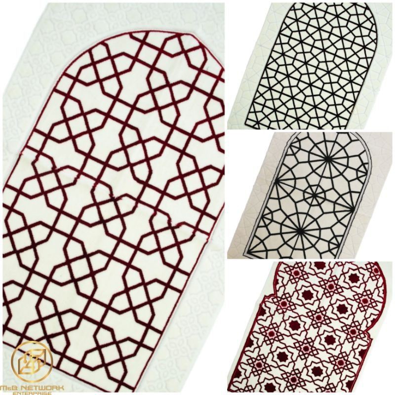 PUTIH White SEJADAH TURKISH SEJADAH GEBU | Shopee Singapore