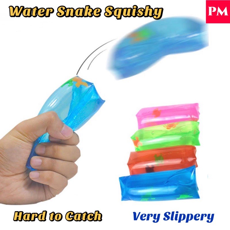 Water Wriggler Water Snake Squishy Toy Slippery Difficult To Catch