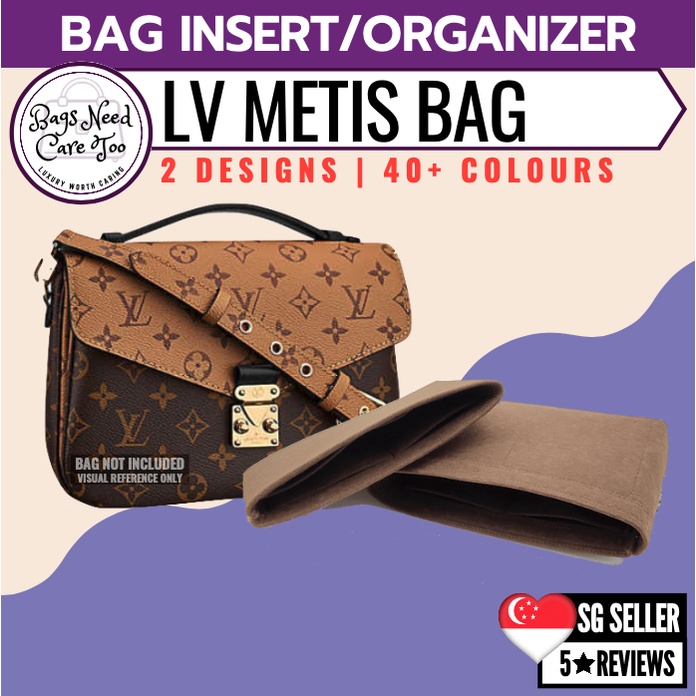 LV Pochette Metis Inner Bag Insert Organiser Organizer Shopee Singapore