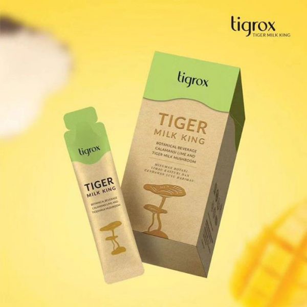 SG SELLER ️Wellous Tigrox Tiger Milk King Mushroom 20 Sachets | Shopee ...