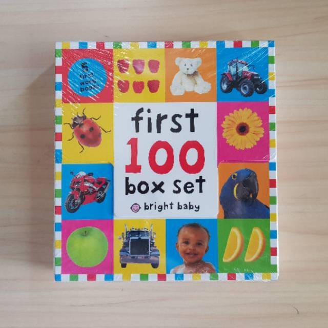 First 100 BOX SET (FIRST 100 WORDS NUMBERS TRUCKS ANIMALS Colors ABC ...