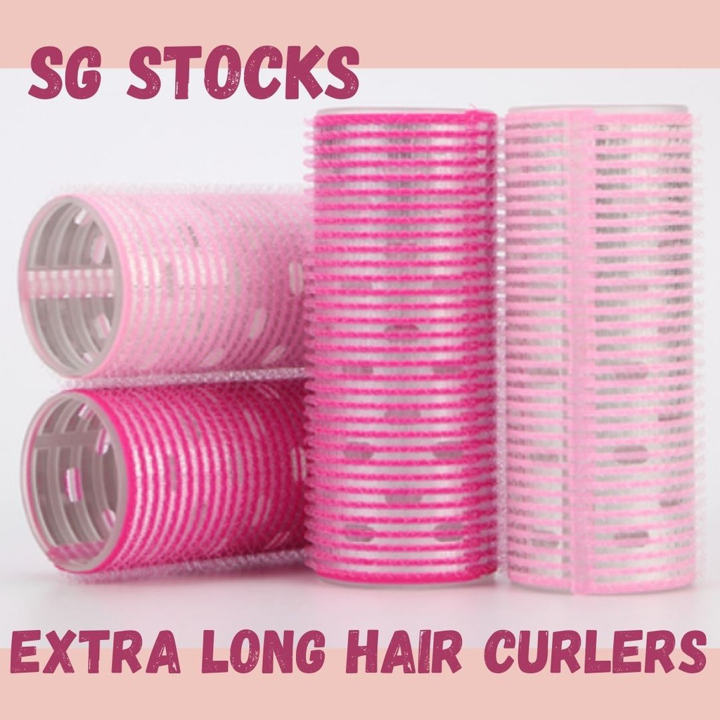 [SG Stocks] 10.5cm Extra Long Hair Roller, Fringe, Air Bangs, Curtain