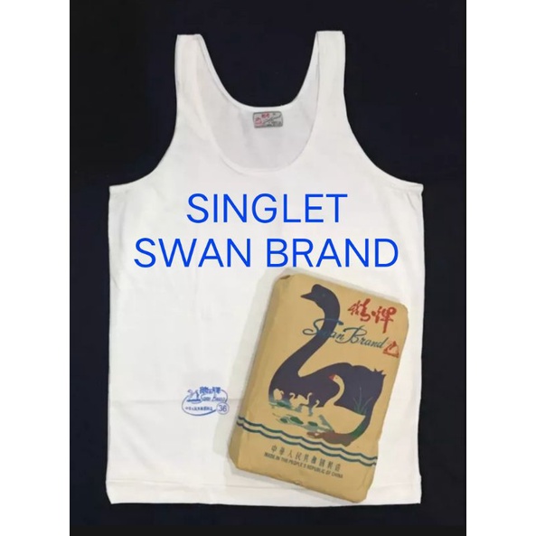 Swan BRAND Men's Undershirts Shopee Singapore