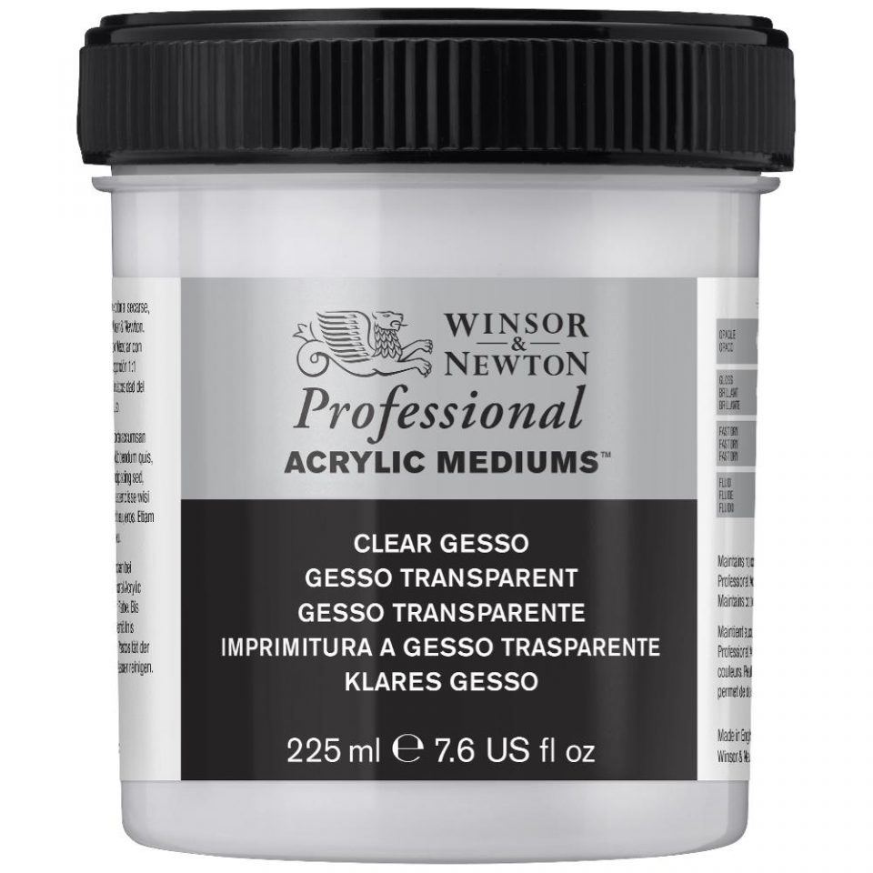 Liquitex Professional Acrylic Mediums - Clear Gesso 237ml/473ml