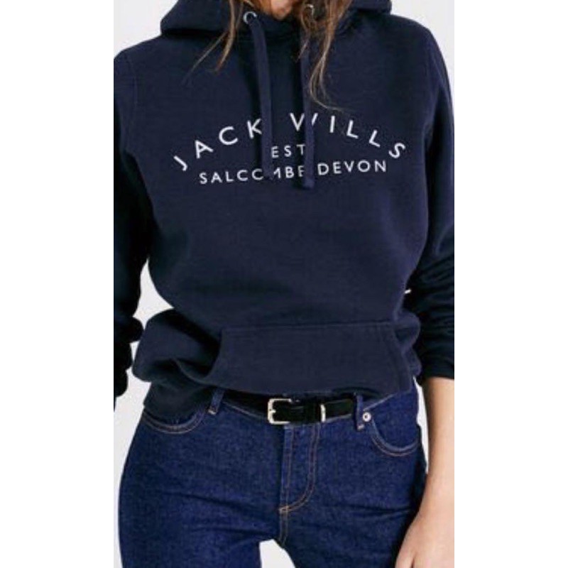 Navy blue jack hot sale wills hoodie