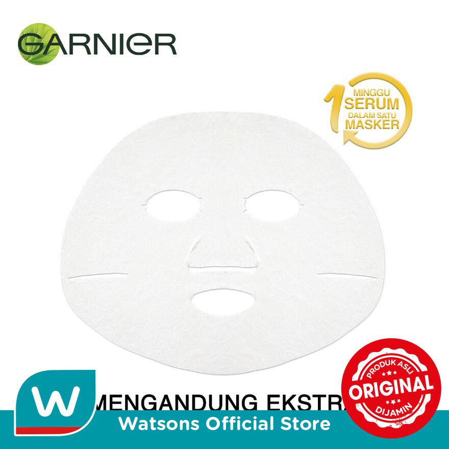 Garnier Hyaluron Serum Mask Sakura Glow 1's - Gambar 2