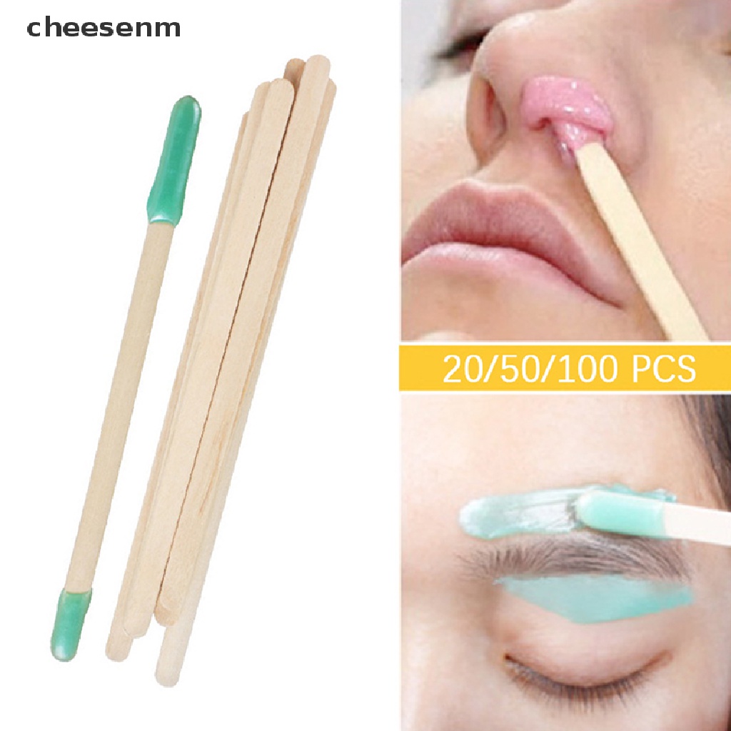 cheesenm Wax Sticks Hair Removal Waxing Applicator Spatula Popsicle