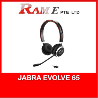 Evolve 65 wireless online bt dual ear headset