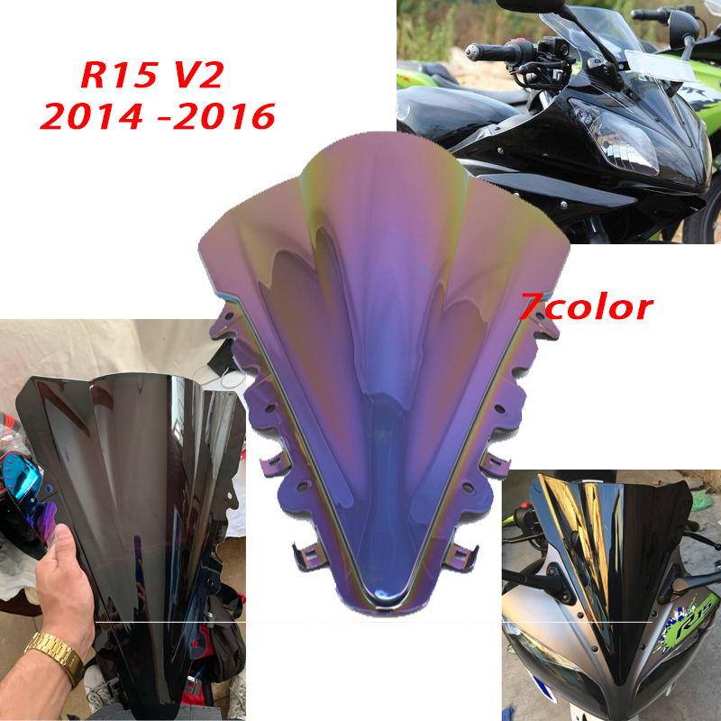 R15 v2 double sales bubble visor