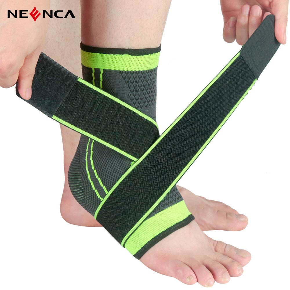 NEENCA 1 PC Ankle Sprain Brace Foot ankle support adjustable brace wrap ...