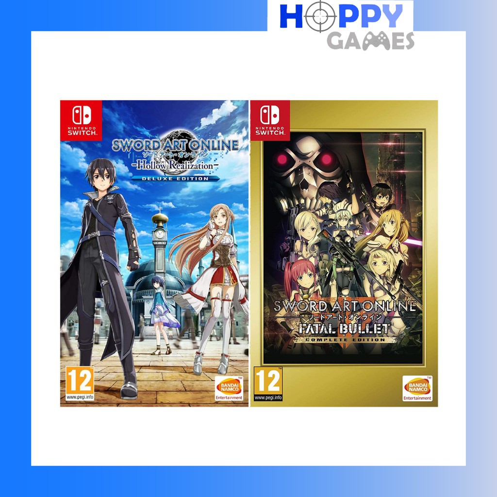 *CHOOSE OPTION* SAO Hollow Realization Deluxe Edition Fatal Bullet Complete Edition Nintendo