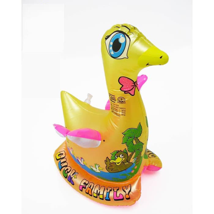 WHOLESALE 12 PIECES OF INFLATABLE DUCK BALLOONS can be resold - SHORT ...
