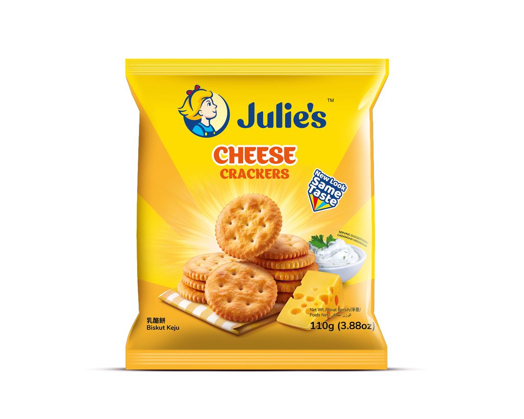 Julie's Cheese Crackers 110g (Halal) | Shopee Singapore