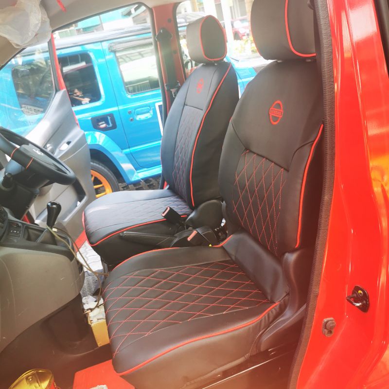 nissan nv200 1+1 diesel customised seat cover/cushion cover | Shopee