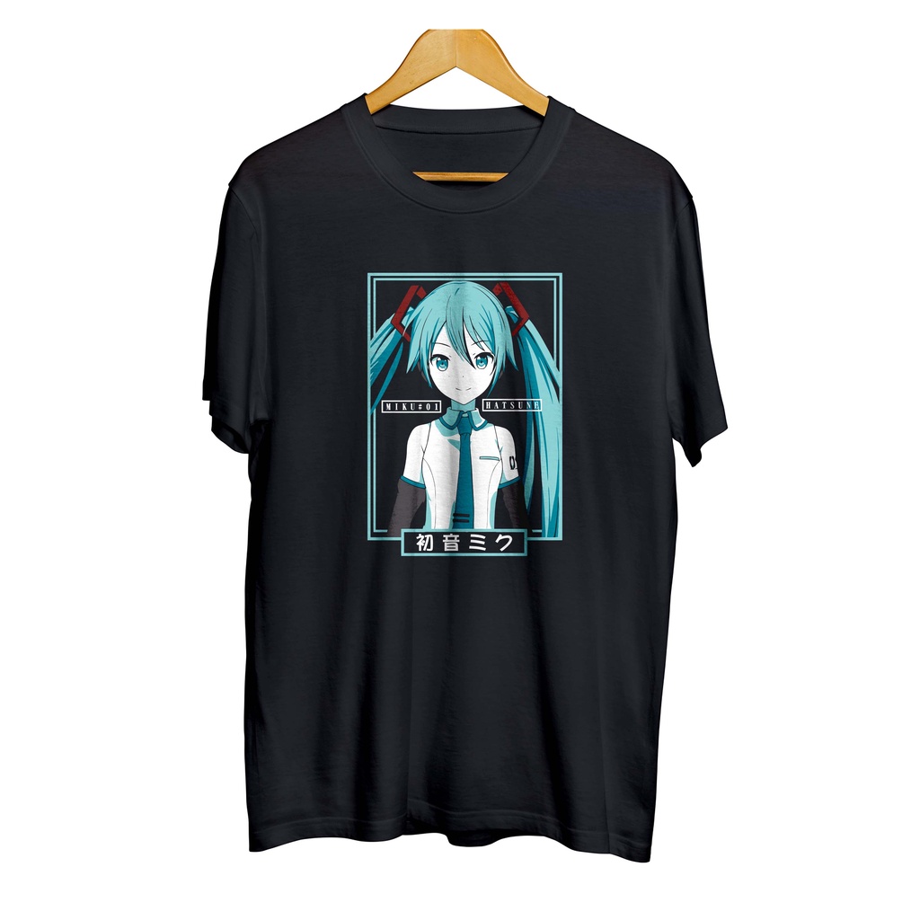 Infinity anime distro t-shirt HATSUNE MIKU - VOCALOID 30s combed ...