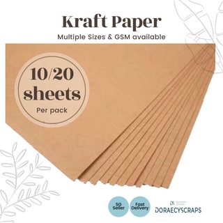  10 Sheets Kraft Paper Oil Pastel Paper Blank Sketch Paper Brown  Stationery Paper Sketch Paper for Drawing Kraft Stationary Paper DIY  Cardboard cardstock Printer Paper Vintage Child